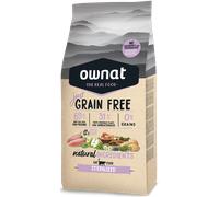 Ownat Just Grain Free Sterilized Cat - Saco de 3 Kg