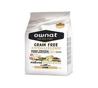 Ownat Grain Free Hypo-Allergenic Lamb-Saco de 3 Kg