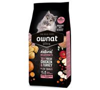 Ownat Ultra Kitten Sterilized - Pienso para gatito esterilizado - Pollo y pavo - Cantidad: 3 kg