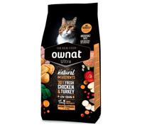 Ownat Ultra Mature Sterilized - Pienso para gato senior esterilizado - Pollo y pavo - Cantidad: 1,5 kg