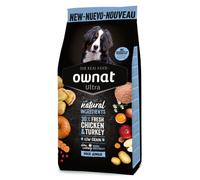 Ownat Ultra Maxi Junior - Pienso para perro de raza grande - Pollo y pavo - Cantidad: 20 kg