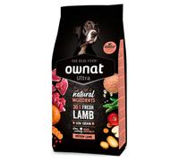 Ownat Ultra Medium Lamb - Pienso para perro de tamaño mediano adulto - Cordero - Cantidad: 3 kg