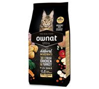 Ownat Ultra Young Sterilized - Pienso para gato - Pollo y pavo - Cantidad: 8 kg