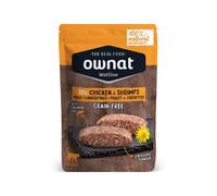 Ownat Wet Chicken & Shrimps Gato 85Gr - 1 unidad