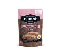 Ownat Wet Kitten Salmon & Turkey Gato 85Gr - 12 unidades