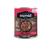 Ownat Wetline Beef and Salmon para Perros 12 x 395 gr
