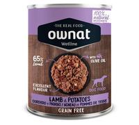 Ownat Wetline Cordero con Patatas Lata Perros 12 x 395 gr