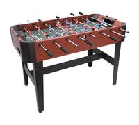 Owneed Futbolín de 120 cm, mesa de fútbol con una protección, diseño de 8 palos, contador de portería, para futbolín profesional, para salas de juegos, bares y fiestas