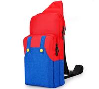 Owngen Linda bolsa de viaje para Nintendo Switch/Lite/OLED, mochila de almacenamiento portátil pequeña con bandolera para consola NS, muelle de carga, joy-cons, accesorios para niños, niños y niñas