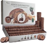 OwnGrown 125 Quelltabletas De Coco Con Nutrientes, Sin Turba, Apto
