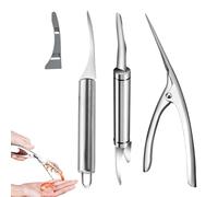 Ownkim Set de Cuchillos Multifuncionales 5 en 1 para Pelar Camarones y Mariscos, Shrimp Line Knife,Shrimp Peeler - Herramienta de Cocina Esencial (3PCS)