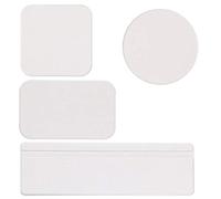 OwnMy Juego de 4 Posavasos absorbentes de Agua para Bebidas de diatomita, Soporte para jabón de Tierra de diatomeas para Secado de Agua, Plato para Cepillo de Dientes, jabón, Posavasos para baño y