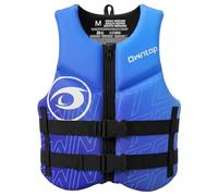 Owntop Chaleco de Ayuda a la Flotabilidad para Adultos | Chaleco de Flotabilidad de Neopreno | Chaleco de Natación Plegable y Ligero con Doble Hebilla | para Kayak, Paddle y Pesca(Azul,L)
