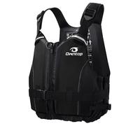 Owntop Chaleco de Ayuda a la Flotabilidad para Adultos, Chaleco de Flotación de Espuma con Bolsillo, Chaleco de Natación para Paddleboarding, Kayak, Sup, Pesca - Negro XS/S