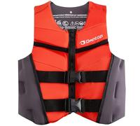 Owntop Chaleco de Natación para Jóvenes y Niños, Chaleco de Flotabilidad de Neopreno Ligero, Chaleco Flotante con Dobles Correas de Seguridad Ajustables para Natación, Kayak y Pesca
