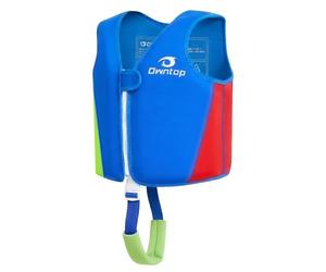 Owntop Chaleco de Natación para Niños - Chaqueta de Natación Ligera para Aprender a Nadar | Ayuda de Natación para Niños Pequeños con Cómoda Correa para la Entrepierna | Chaleco de Flotabilidad