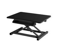 OWOHYG Escritorio portátil Ajustable de pie - Mesa elevadora ergonómica para Oficina en casa y Estudio - Blanco - 65 x 50 x 47 cm - Estación de Trabajo para computadora Que Ahorra espaci