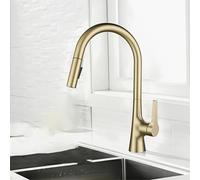 OWOHYG Grifo de Cocina Moderno de latón Monomando con diseño extraíble 3 (3),3