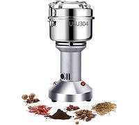 OWOHYG Molinillo de Granos eléctrico de 200 g, 950 W, 28000 RPM, de Acero Inoxidable, de Alta Velocidad, pulverizador pequeño para Cocina, Hierbas, Especias, Pimienta y café.