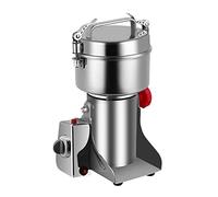 OWOHYG Molinillo de Granos eléctrico de 800 g, Tipo oscilante, para Pimienta, Comercial, de Alta Velocidad, de Acero Inoxidable 304, para Especias, Hierbas, condimentos, Granos y café.