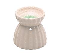 OWOHYG Quemador de Aceite de Cera, Quemador de Aceite aromático, Quemador de Incienso para Dormitorio para decoración del hogar (Blanco, Talla única), Blanco, Talla única