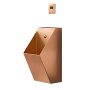 OWOHYG Smart Sensor Wall-Mounted 304, Auto Flush Men's for Home & Public Use,Copper