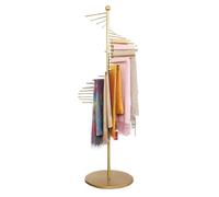 OWOHYG Toallero Independiente, Soporte De Exhibición De Metal para Tiendas De Ropa *Hogar, Organizador De Toallas De 170 Cm para Baño, Solución De Almacenamiento Elegante, Diseño Que.Gold-170cm