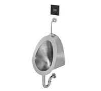 OWOHYG Urinario de Acero Inoxidable 304, urinario de Descarga Comercial de Alta eficiencia montado en la Pared, urinario para baño, urinario para Adultos y Hombres, urinario de(Wall-Mounted Urinal)