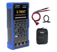 OWON HDS160 Multímetro osciloscopio+multifunción 2 en 1, ancho de banda de MHz con pantalla IPS de 2,8 pulgadas, 60000 recuentos, 4 multímetros digitales de 1/2 y osciloscopio digital de 1 canal