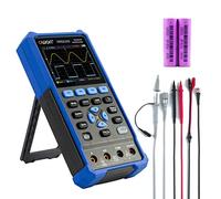 OWON HDS2102 Osciloscopio de Mano, Multímetro Digital de 20000 Cuentas, Comprobador Digital 2 en 1 Universal, 2 Canal de 100Mhz de Ancho de Banda con Interfaz USB Tipo C y Pantalla LCD de 3,5 Pulgada