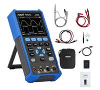OWON HDS242 Osciloscopio 2 en 1 Osciloscopio portátil profesional para PC 40 MHz, multímetro digital de 20000 cuentas Pantalla LCD de 3,5 pulgadas Herramienta de prueba universal