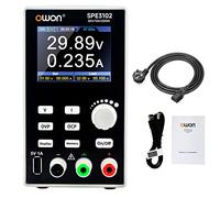 OWON SPE3102 Fuente de alimentación CC programable 200W 30V/10A Pantalla TFT LCD de 2,8 Pulgadas con protección múltiple de 4 dígitos de Alta precisión con Soporte de Puerto USB