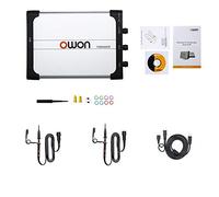 Owon VDS1022I osciloscopio virtual de doble canal ancho de banda de 25 m USB aislamiento 100MS/S tasa de muestra