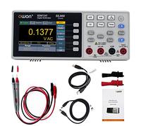 OWON XDM1241 Multímetro digital portátil, multímetro digital de escritorio de 3,5 pulgadas, probador de temperatura LCD RMS verdadero de 55000 recuentos para instrumentos y laboratorios, fábricas