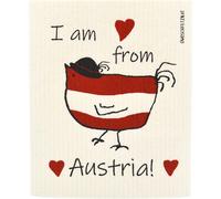 OWOSCHFETZN Bayeta de Cocina "I am from Austria" - 1 uds. OWOSCHFETZN
