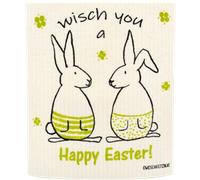 OWOSCHFETZN Bayeta - Happy Easter Bunny Fanny - Verde OWOSCHFETZN