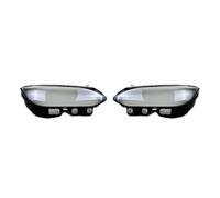 OWPBZ Cubierta de faro delantero de coche compatible con Volvo S90 S90L 2016 2017 2018 2019 2020 2021 2022, transparente, reemplaza la pantalla original.(A Pair)