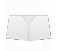 OWUSHHYGN Parasol Luna Coche Protección Rayos UV Parabrisas para Toyota Aygo 2005-2009, Parasol para Auto Parabrisas Interior,Silver