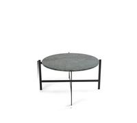 OX Denmarq Mesa de centro Deck mármol verde. estructura negra