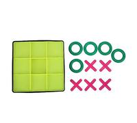 OX Juego de Mesa de ajedrez Desarrollo Divertido Juguete Educativo Inteligente para Enigmas para Actividades en Interiores y Exteriores Material plástico de Calidad Ligero