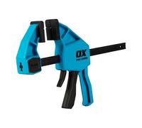 OX Pro - Abrazadera de barra de 150 mm, fuerza de 150 kg, liberación rápida