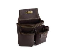 OX Pro Framer's - Bolsa de herramientas de cuero curtido al aceite, 3 bolsas