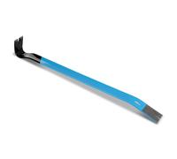 OX Pro Handy Bar 533 mm, barra de palanca de acero forjado resistente con ranuras para clavos biseladas, hoja extra ancha para reducir daños en la superficie, herramienta de alto apalancamiento para