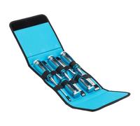 OX Pro Juego de cinceles de madera de 5 piezas en estuche de velcro