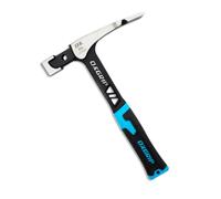 OX Pro - Martillo de ladrillo ultrastrike de 20 onzas, potencia de golpeo, cuello puente amortiguador de vibraciones, máxima durabilidad con mango de acero de una pieza, agarre ergonómico