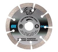 OX Spectrum - Hoja de diamante para contratista (10 mm, uso general, 115/22,23 mm)