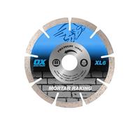 OX Spectrum Trade XL - Hoja de diamante para rastrillar mortero (115/22,23 mm)