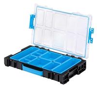 OX TOOLTREK Trade Organizer 100, caja de herramientas impermeable a prueba de polvo con compartimentos de almacenamiento extraíbles