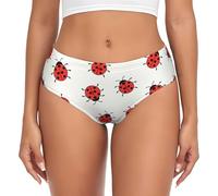 OXbnmm Infinite Speckled Pattern - Bragas para mujer, sin costuras, cómodas, para uso diario, suaves, transpirables, Negro, M