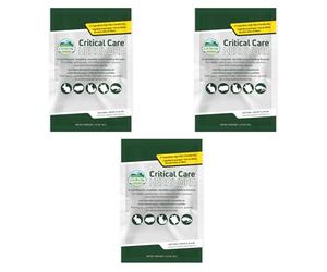 Oxbow Critical Care Herbivore Anís | Paquete Triple | 3 x 36 g | Alimento complementario para herbívoros | Heno de fleo Alto en Fibra | para apoyar la digestión y la función intestinal